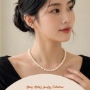 유니크쥬얼리 | 글라스 진주 펄 네크리스 추천, 써지컬 유니크 핸드메이드 쥬얼리 블링아틀리에 자체제작 목걸이 후기