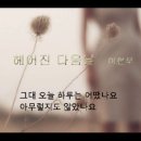 헤어진 다음날-이현우, 비처럼 음악처럼-김현식 이미지