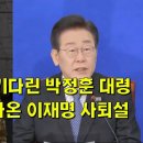 국회 출석 기다렸던 박정훈 대령, 갑자기 터져나온 이재명 사퇴설 이미지