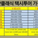 [달랏택시투어안내] 가성비높은 택시투어 운용 - 예약제 - 직영운용 이미지