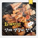 양재시민의 숲 3번출구 | 양재시민의숲맛집 숯불 향 가득한 돼지 생갈비 맛집 화계반상 후기