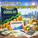 정관점현대자동차 | 코스피 6000 불장 국내 상장사 배당 규모 수익 후기