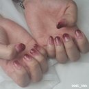 [야탑네일] 겨울아트 블링블링 반사글리터젤 후기_네일오브윤 분당점
