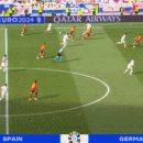 카이 하베르츠 vs 스페인 주요 장면 하이라이트.gif (유로 2024 8강) 이미지