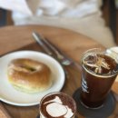 올댓(All that) | 증산역 수제 베이글 카페 올댓커피(all that coffee) — 바질토마토베이글 솔직 후기
