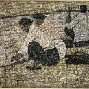 개울가에 빨래터 이미지