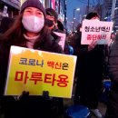 [포토]"백신성분을 공개하라" 강남역 백신반대집회 시민들 대거 운집 이미지