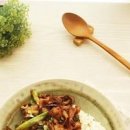 대패삼겹살덮밥 레시피 대패삼겹살볶음 올려 덮밥요리 만들기 고기덮밥 만드는법 이미지