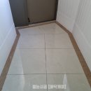 대구 줄눈시공 범어쌍용예가 41평 현관 타일 들뜸 보수하고 줄눈시공, 욕조실리콘 다시 쏘고 욕실바닥...