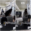 ReBorn Gym | 인천 서창동 여성전용 피티샵 리본짐 / 장XX 회원님 비포애프터 후기