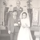 1972. 종로 예식장, 신랑 홍석창, 신부 정순희 결혼식 이미지
