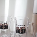 나만의제작유리컵 골든래빗 엑소 유리컵 제작 실사용후기