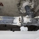 경일고무 | 광주천정누수 오래된 오수배관 철거 후 교체시공