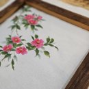 원단에 그리는 꽃그림(천아트) 이미지