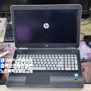 대구hp노트북수리-HP노트북15-bc229TX 에이치피 HP NOTEBOOK PC 외부 충격으로 깨진 노트북화면 신품 액정패널로 교체 이미지