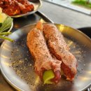 마곡 갈매기 맛집 탄천갈매기 마곡점 갈매기살 안에 대파가 통째로(숯불구이)