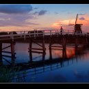 풍차와노을 이미지