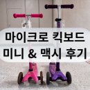 마이크로 킥보드 미니와 맥시! 당근 구매 실사용 추천 후기