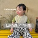 17개월 아기옷 OOTD｜페퍼 점프수트, 리틀피기 티셔츠 사이즈 후기 (남대문 코디)