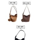 여름에 어울리는 투명 가죽백 | 여자숄더백 겨울백 데일리백 추천 홈앤다올 스웨이드가방 후기