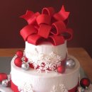 크리스마스 케이크 만들기 이미지