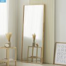 1700 | 조립 20분, 옷방이 바뀌었어요 — 원목 대형 와이드 전신거울 700x1700 후기 정리