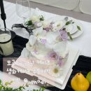 유촌초교 | 생화 케이크, 광주 서구 브라이덜샤워 케이크로 유명한 주문제작 모고커피앤베이크 후기(친구돈 친구산)