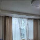 화이트 특급세탁 | 방이동 커튼 설치 후기: 항균원단으로 먼지 걱정 없는 화이트 쉬폰제작 건강한 거실 만들기