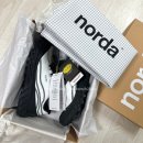 norda(노다) 002 알파인 화이트 w7.5 사이즈 후기 (런닝화, 고프 코어 신발 추천)