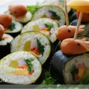 아름다운 김밥 이미지