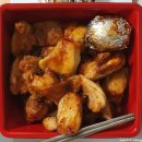 [배달 : 관악구] 굽네치킨 &amp;피자 청룡점 핫 갈비천왕 순살 방문 포장 후기