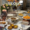 어바웃케이크 | 강남 신논현역 디저트 맛집 대형카페 테라스 소개팅 썸띵어바웃커피 케이크(두쫀쿠) 솔직후기