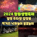 성산2교 | 2024 청원생명축제 주차장 입장료 일정 먹거리 낙화놀이 후기 (ft.청주 10월 축제)