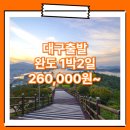 대구_완도_1박2일 #청산도 / 대구완도패키지 여행사 / 대구출발