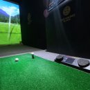 라운딩 스크린 골프 이미지