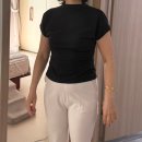 블랙퍼플 | MEHVIE 메비 모아 티셔츠 애쉬퍼플/블랙 내돈내산 후기