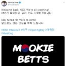 "KBO 세계에 알린다" LAD 베츠, 시리즈 영상으로 KBO 홍보 이미지