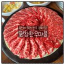 평창양지마을화로구이 | [홍천 맛집] 대명 비발디파크 슬로프 뷰가 보이는 가성비 좋은 정육식당 '평창한우마을'