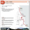 해파랑길22코스~영덕 축산항~대소산봉화대~망월봉정자~사진구름다리~목은이색선생기념관~괴시리전통마을~대진항~고래불국민야영장~고래불해수욕장 이미지