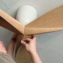 컬러리프 | 실링팬 설치 후기! “로슬러”노블리프 실링팬 52인치 애쉬컬러 낮은 천장에도 무리 없는 실링팬!