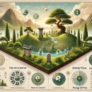 풍수지리(음택, 묘지) 이미지