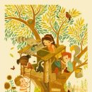 따뜻하고 포근한 일러스트 이미지