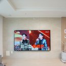 씨유 마곡9단지점 | 마곡엠밸리9단지 벽걸이티비설치 낮은 콘센트에도 깔끔한 마무리