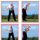 골프 스윙과 척추의 관계 이미지