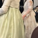 한남세탁소 | 케이드레스 백색지한복 눈꽃1 수령 및 착용후기(연회장, 신혼여행)