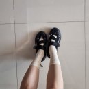 4582 | 아디다스 오즈웨이브 샌들 블랙 사이즈 착샷 후기