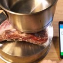 언 고기 이미지