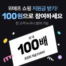 살살 100원으로 위메프포인트 1000점 사기 이미지