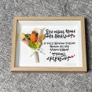 캘리그라피 | 사랑을 담은 할머니 구순생신선물! 캘리그라피 문구액자 후기