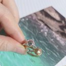 반지로 | [빈티지반지 ] 볼반지로 완성하는 러블리반지 코디, 실물 후기!